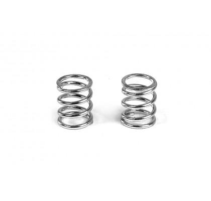 Spring 4.75 Coils 3.6x6x0.55mm, C=4.0 - Silver (2)