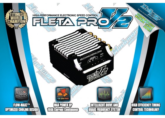 Fleta Pro V2 ESC-Siyah