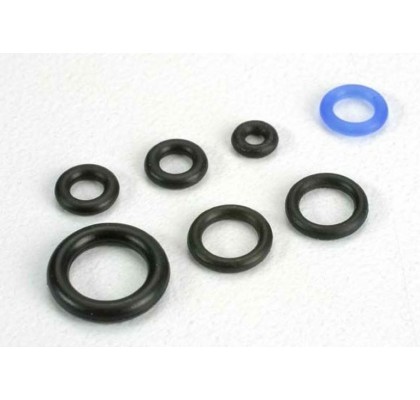 O-ring set: for carb base/ air filter adapter/high-speed needle (2)/ low-speed spray bar (2)