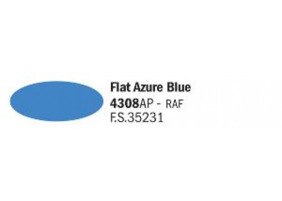 Flat Azure Blue
