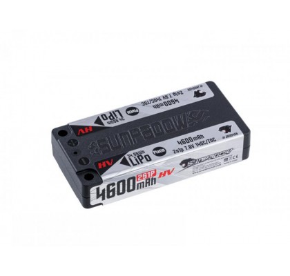LCG Platin Seri 4600mAh 70c/140c 7.6V 2S Kısa Paket Yarış Pili (Shorty)