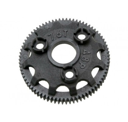Spur Gear, 76-tooth (48-pitch) (For Models With Torque-Control Slipper Clutch)