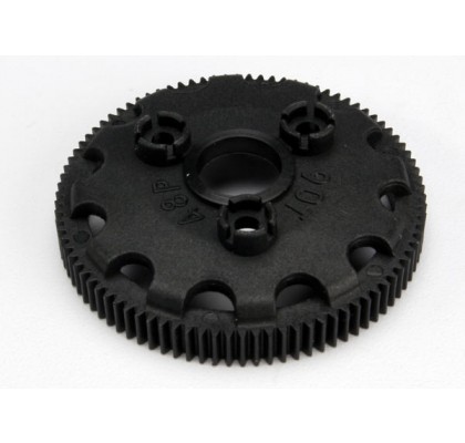 Spur Gear, 90-tooth (48-pitch) (For Models With Torque-Control Slipper Clutch)