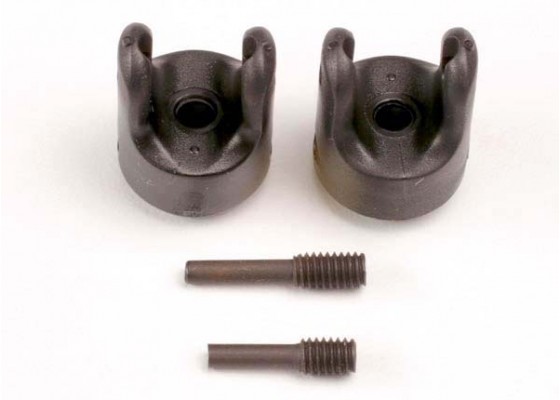 Transmission Output Yokes (Heavy Duty) (2)/ set screw yoke pins, M4/10 (1) & M4/18.5 (1)