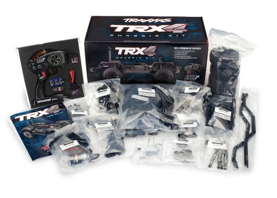 TRX-4 4X4 Demonte Kit (Uzaktan Kumanda ve Elektronikler Dahil-Kep Hariç)