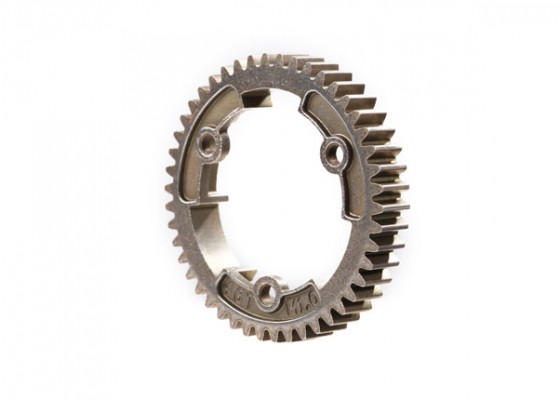 Wide Steel Spur Gear, 46-tooth, (1.0 metric pitch)