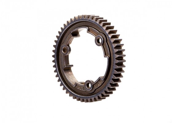 Wide Steel Spur Gear, 50-tooth (1.0 metric pitch)
