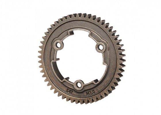 Steel Spur Gear, 54-tooth (1.0 Metric Pitch)