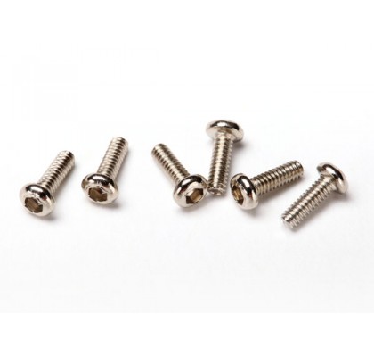 Screws, 1.6x5mm Button-Head Machine (Hex drive) (6)
