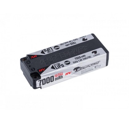 Platin Seri 7000mAh 70c/140c 7.6V 2S Kısa Paket Yarış Pili (Semi-Shorty)