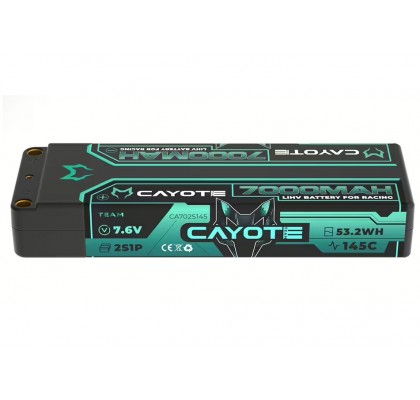 LCG 7000mAh 2S LiPo Pil 7,6V 145C 274g