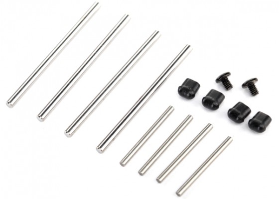 Suspension Pin Set, Complete (Front & Rear) / Hardware