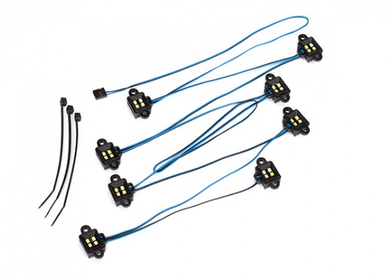 LED Rock Light Kit, TRX-4®/TRX-6™ (Requires #8028 Power Supply and #8018, #8072, or #8080 Inner Fenders)