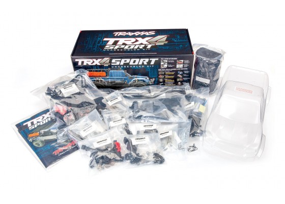 TRX-4 Sport -Kurulmamış Kit 1/10 Scale Crawler 2.4GHz