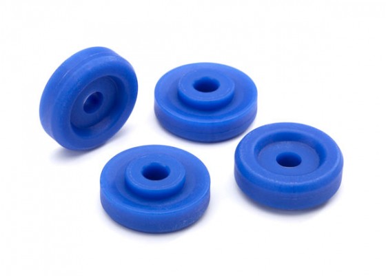 Plastik Tekerlek Pulları, Mavi (4)