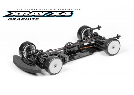 X4 2023 1/10 Profesyonel Elektrikli Yarış Arabası -Karbon Şase