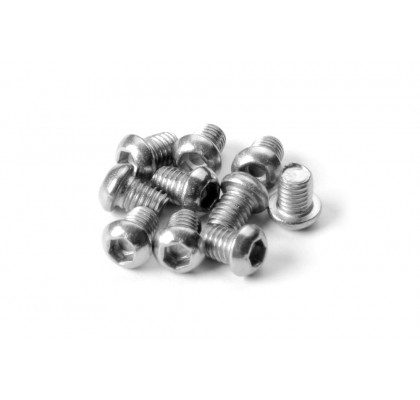 Hex Screw SH M3x4 Small Head - Stainless (10)