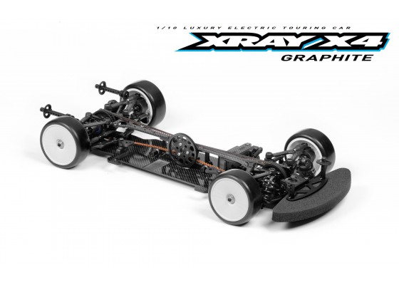 X4 2023 1/10 Profesyonel Elektrikli Yarış Arabası -Karbon Şase