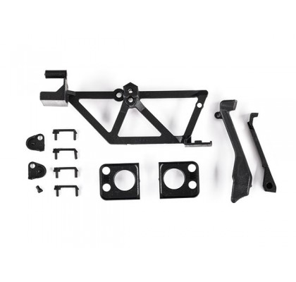 Body Acc. Defender®(9712) - Front Light Mounts & Retainers, Front Bumper, Snorkel, and Spare Tire Mount