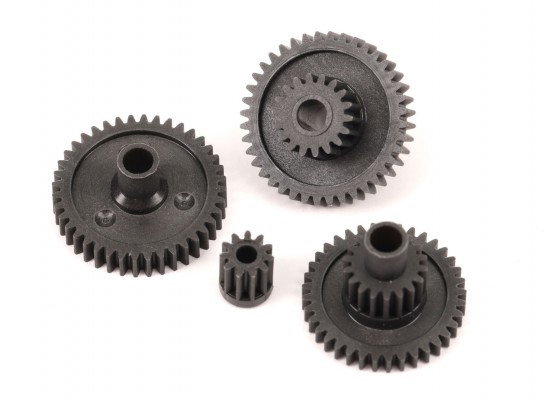 Gear set, transmission, high range (trail) (16.6:1 reduction ratio)/ pinion gear, 11-tooth)