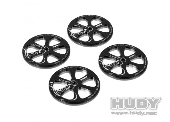 Alu Set-up Wheel for 1/10 Touring Cars (4)