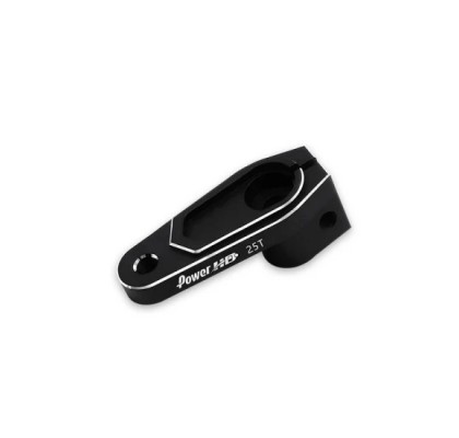 Alüminyum 25t Siyah Servo Kolu 11mm Offset (PowerHD,SRT, Highest, Futaba, Savöx)
