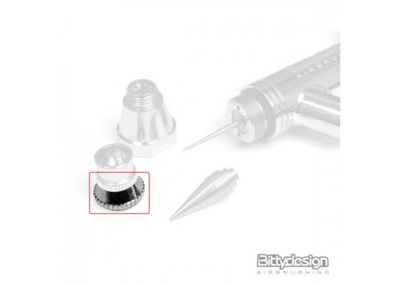 Nozzle Cap Option 0,3mm for Michelangelo Bottle-Feed Airbrush