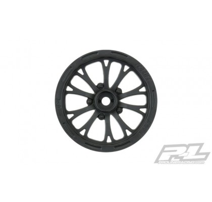 Pomona Drag Spec 2.2" Black Front Wheels