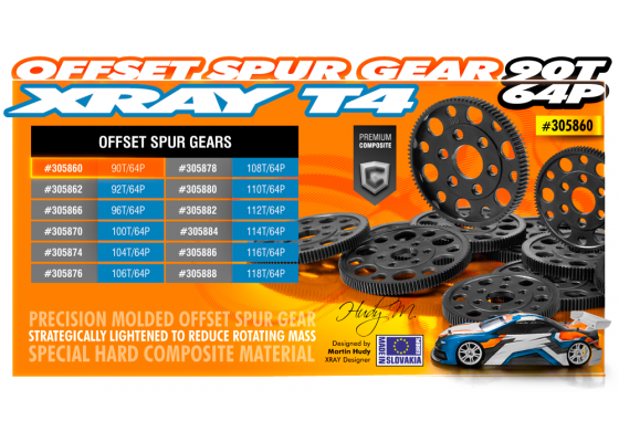 64p Spur Gears