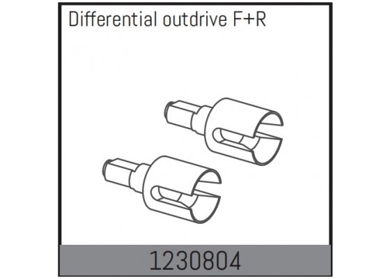 Differential Outdrives Front/Rear
