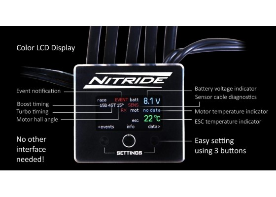 Nitride 1/10 Competition Brushless ESC