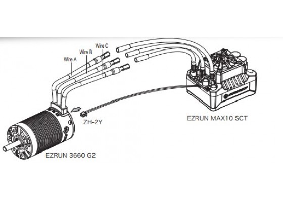 Ezrun 3660 Sensorless 4600KV G2 Motor