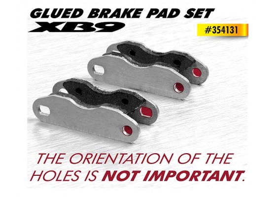 Glued Brake Pad Set - Ultra-Efficient (4)