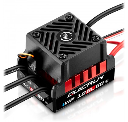 1/10 Quicrun Sugeçirmez Kömürsüz Sensörsüz 10BL60 G2 60amp ESC