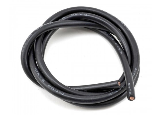 10 Awg Flex Silicon Wire (Black)