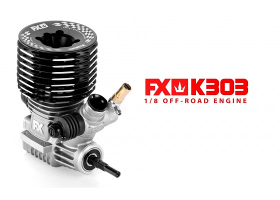 XB8 2023 Specs 1/8 Luxury Nitro Off-Road Car + FX K303 Engine Combo