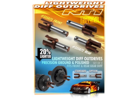Lightweight Diff Outdrive Adapter - Long - Hudy Spring Steel™ (2)