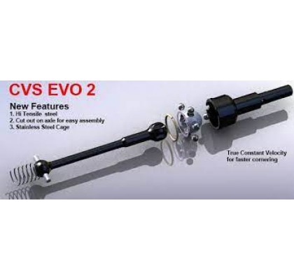 CVS Evo 2 Şaft 52mm (2 adet) - Xray T3