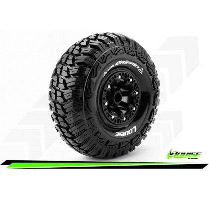 CR Griffin 1/10 Scale 2.2" 12mm Hex Crawler Tires - Mounted