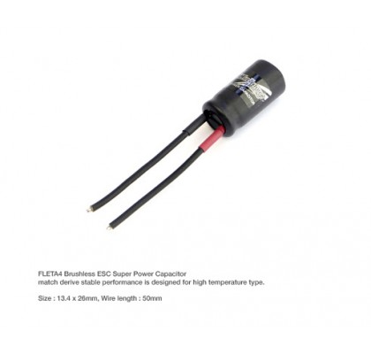 Fleta 4 Brushless ESC Super Power Capacitor