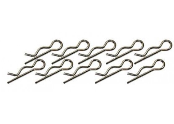 Stainless Pro Body Clips 1:10 (10 pk)