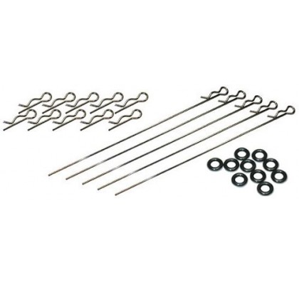 extra long and small body clip metalic (10)