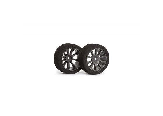 MATRIX TIRES AIR 1/10 Front Tire 26mm Carbon Shore 37 • Team NCRC