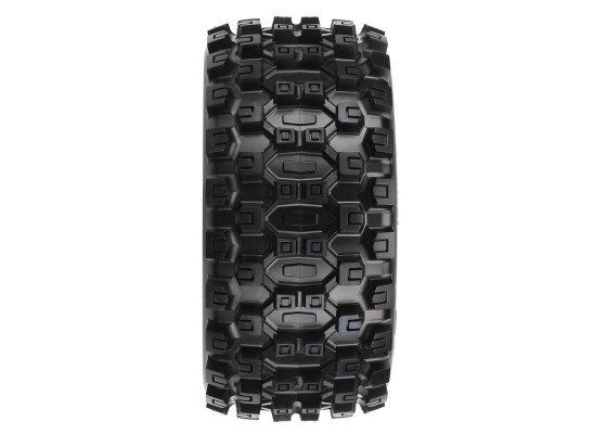 1/5 Badlands MX43 Pro-Loc F/R X-MAXX Montajlı 24mm Siyah Gri Lastik Seti (1 Cift)