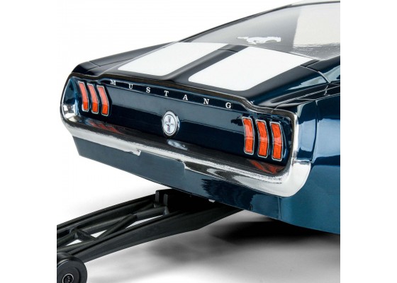 1967 Ford Mustang Şeffaf Kep: Drag Arabası