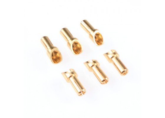 3.5mm Gold Plug Male (6pcs)