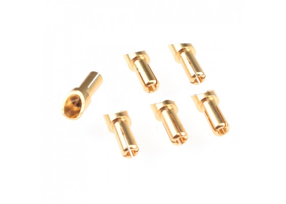 3.5mm Gold Plug Male (6pcs)
