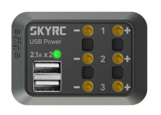 Güç Dağıtım İstasyonu 3x DC Çıkış + 2x USB (2.1A)