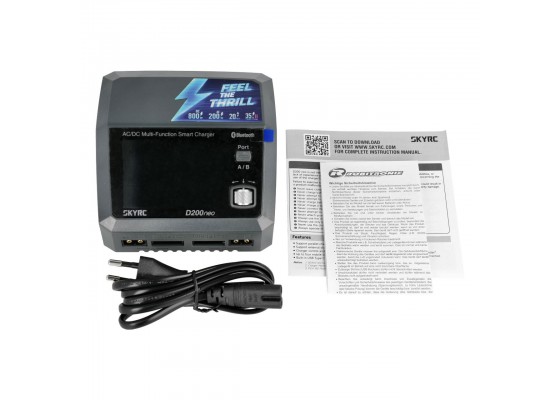 D200 Neo LiPo 1-6s 20A 200W AC/DC Charger