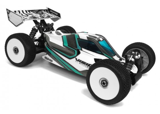 VISION clear 1/8 buggy body Mugen MBX8 Eco Pre-cut Electric